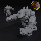 Tinbot Shock Troopas x5 - A - STL Download