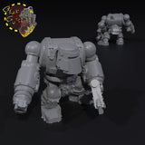 Tinbot Shock Troopas x5 - A - STL Download