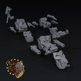 Veteran Broozer Bikers x3 - A - STL Download