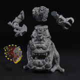Warboss Warmistress on Dogosaur - STL Download