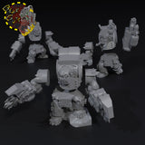 Armored Broozers x3 - B - STL Download