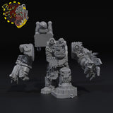 Armored Mekanic Boss with Shield Generator - A