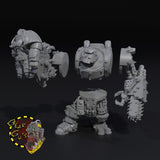Armored Tinbot Veterans x3 - A - STL Download