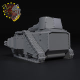 Battle Tank - A - STL Download