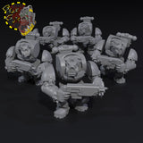 Crusader Troopas x5 - B