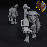 Goblin Gunners x11 - D - STL Download