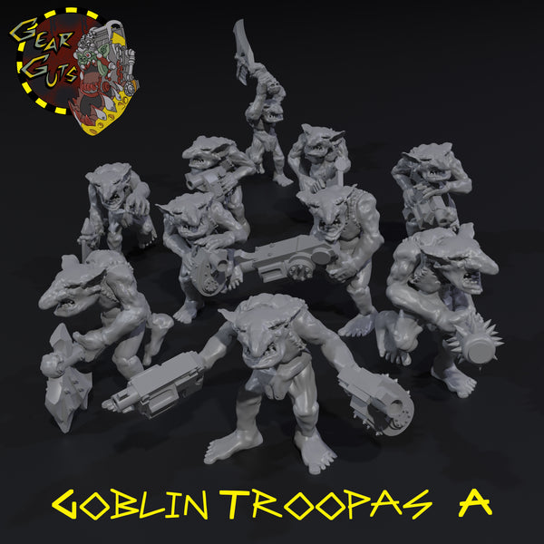 Goblin Troopas x10 - A - STL Download