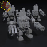 Mega Tinbots x3 - A - STL Download