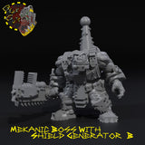 Mekanic Boss with Shield Generator - B - STL Download