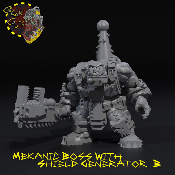 Mekanic Boss with Shield Generator - B - STL Download