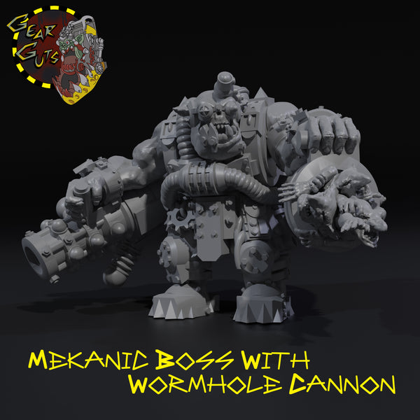Mekanic Boss with Wormhole Cannon - B