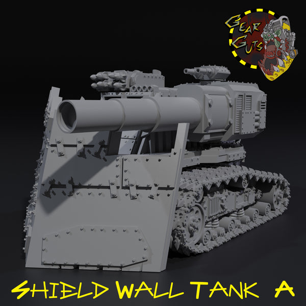Shield Wall Tank - A - STL Download