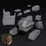Shield Wall Tank - A - STL Download