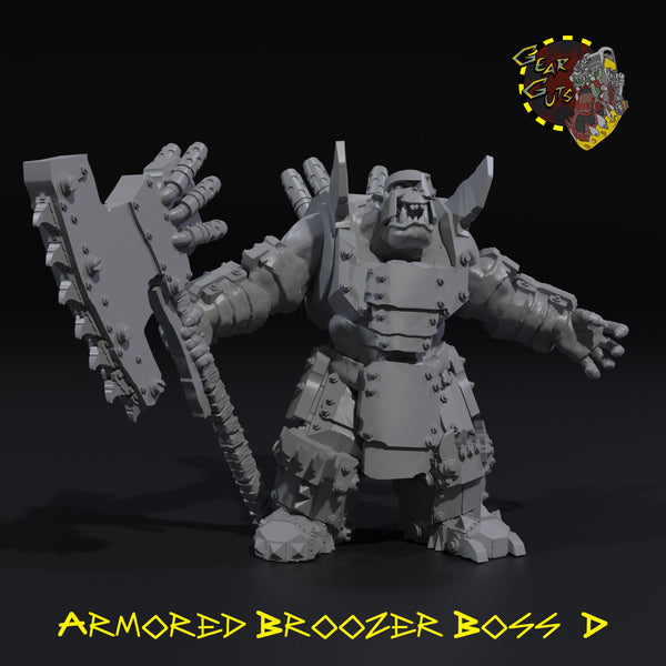 Armored Broozer Boss - D - STL Download