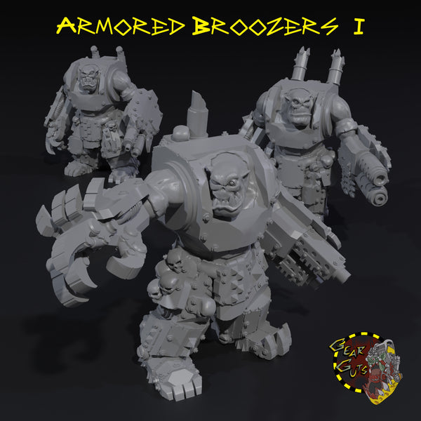 Armored Broozers x3 - I - STL Download