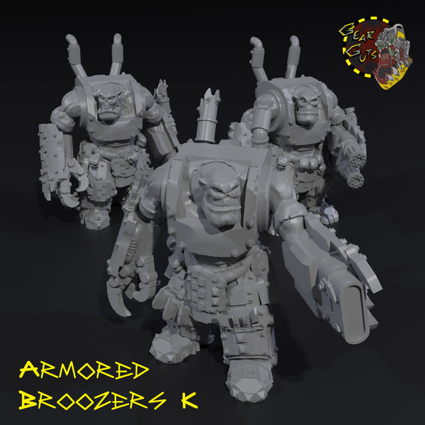 Armored Broozers x3 - K - STL Download