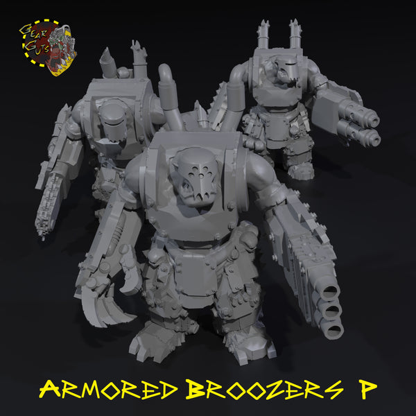 Armored Broozers x3 - Q