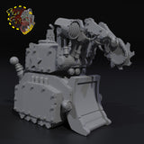 Armored Micro Tank Mekanic Boss - A - STL Download