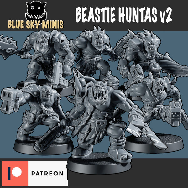 Beastie Huntas x6- Version 2