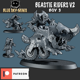 Beastie Riders x3 - Version 2