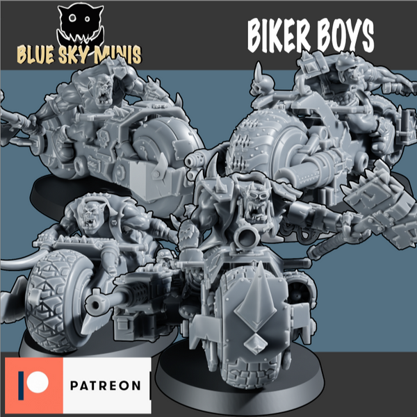 Biker Boys x4