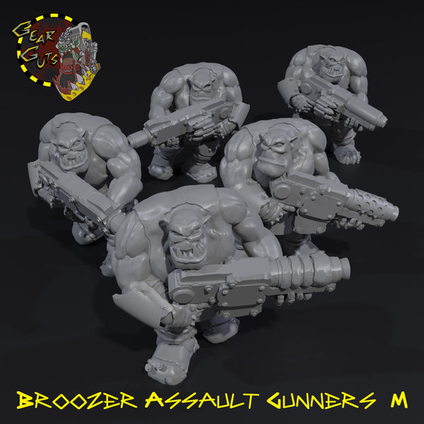 Broozer Assault Gunners x5 - M - STL Download