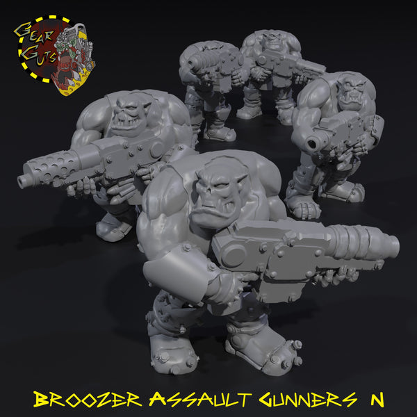 Broozer Assault Gunners x5 - N - STL Download