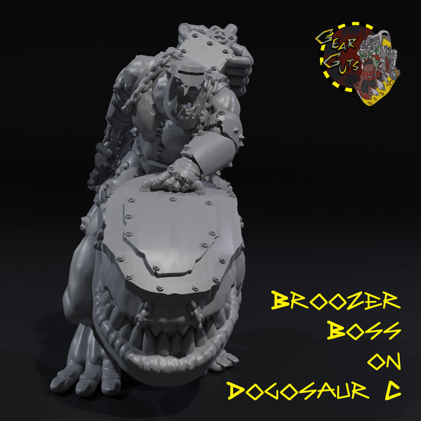 Broozer Boss on Dogosaur - C - STL Download