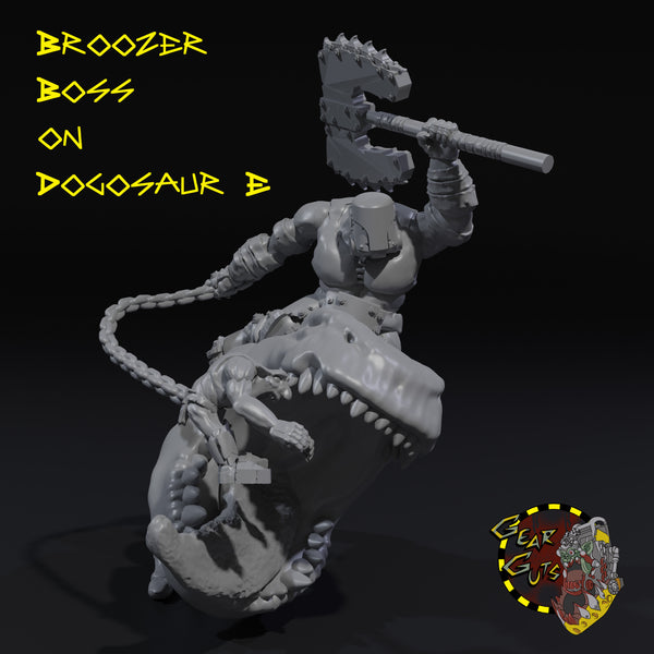 Broozer Boss on Dogosaur - E