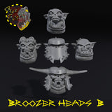 Broozer Heads x5 - B - STL Download