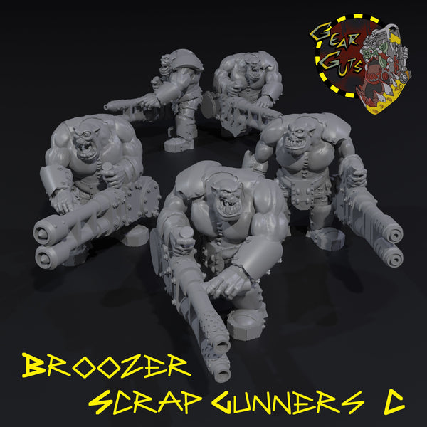 Broozer Scrap Gunners x5 - C - STL Download