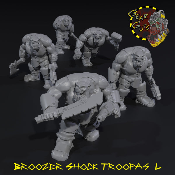 Broozer Shock Troopas x5 - L - STL Download