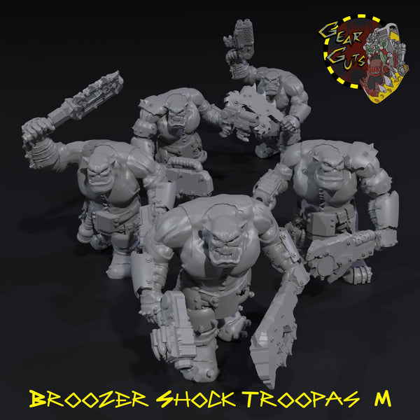 Broozer Shock Troopas x5 - M - STL Download