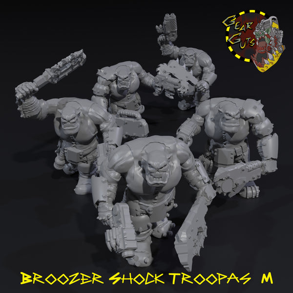 Broozer Shock Troopas x5 - M