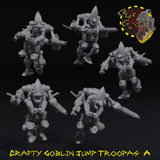Crafty Goblin Jump Troopas x5 - A - STL Download