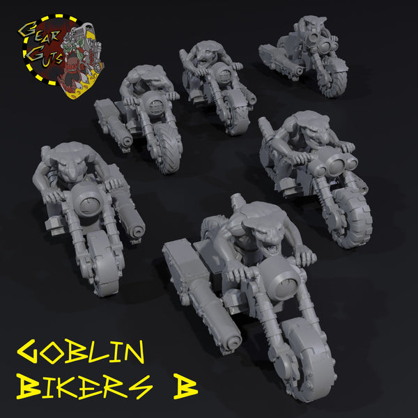 Goblin Bikers x3 - B - STL Download