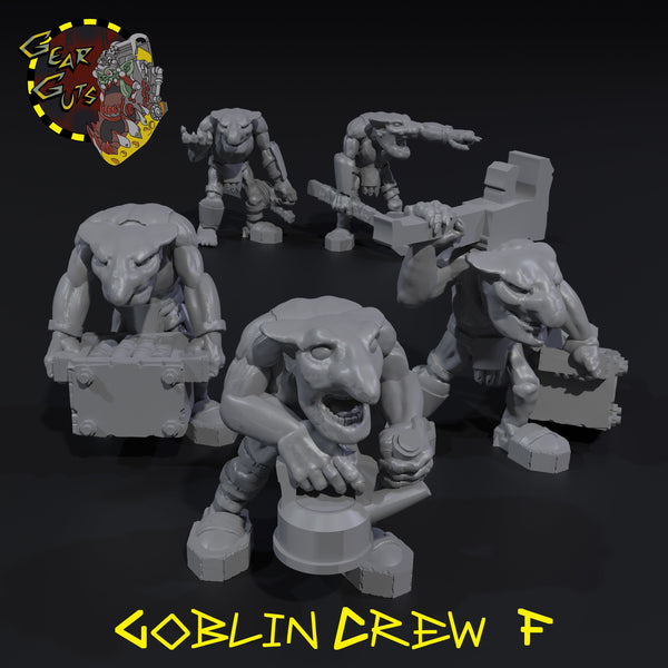 Goblin Crew x5 - F - STL Download