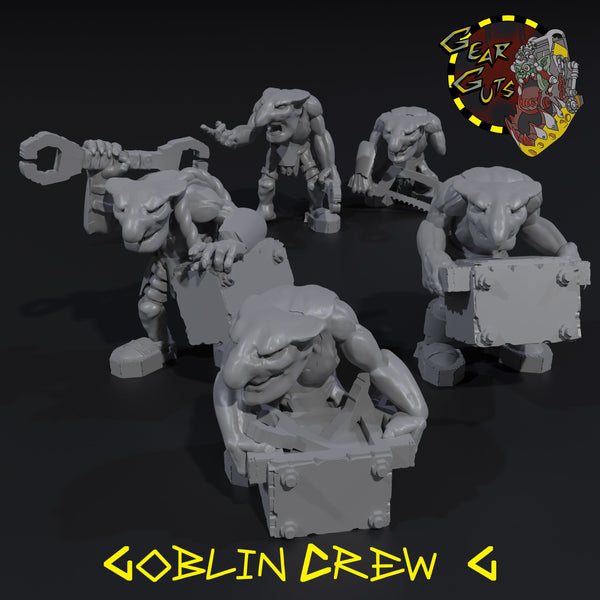 Goblin Crew x5 - G - STL Download