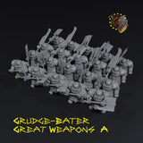 Grudge-Eater Great Weapons x20 - A - STL Download