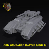 Iron Crusader Battle Tank - B