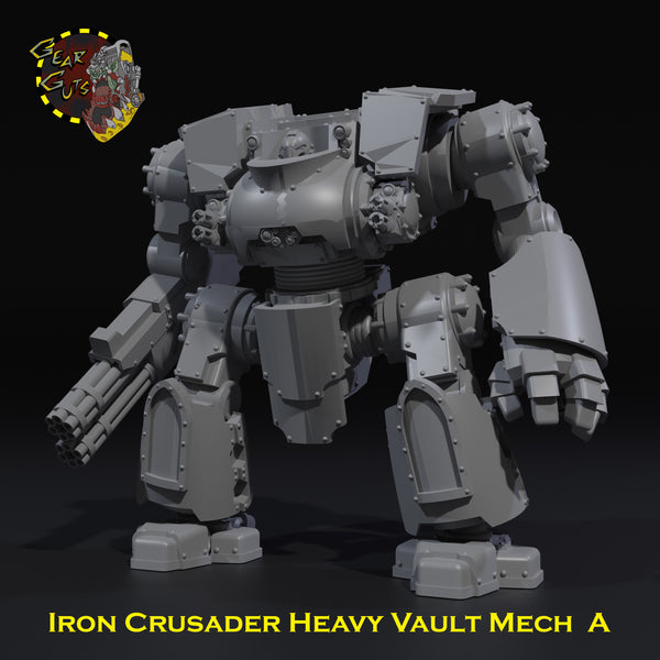 Iron Crusader Heavy Vault Mech - A - STL Download