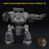 Iron Crusader Heavy Vault Mech - B - STL Download