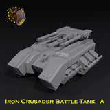 Iron Crusader Battle Tank - A