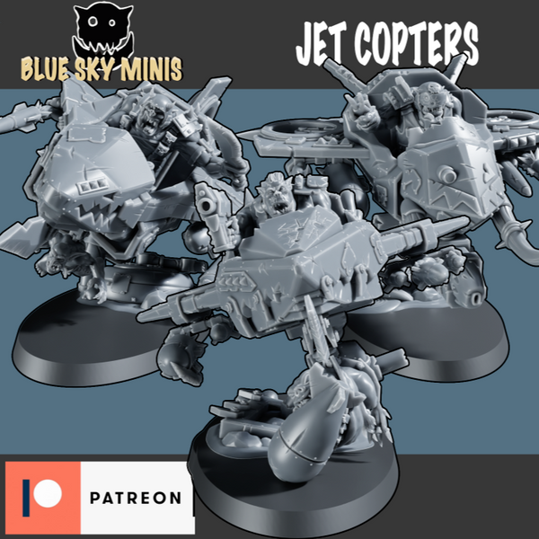 Jet Copters x3