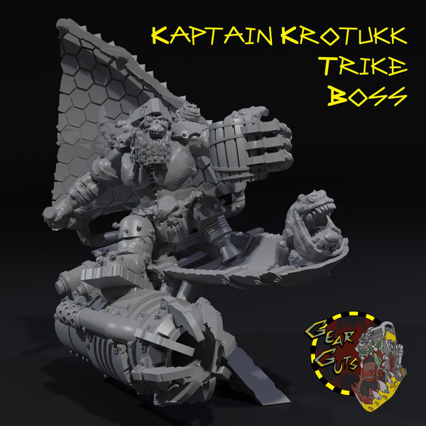 Kaptain KroTukk Trike Boss - STL Download