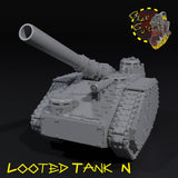 Looted Tank - N - STL Download