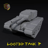 Looted Tank - P