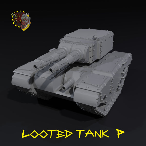 Looted Tank - P