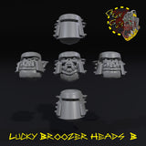 Lucky Broozer Heads x5 - B - STL Download
