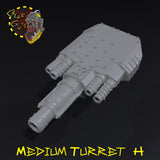Medium Turret - H - STL Download